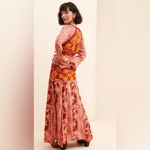 Free People Tilda Wrap Dress, Various Sizes NWOT - Picture 7 of 9